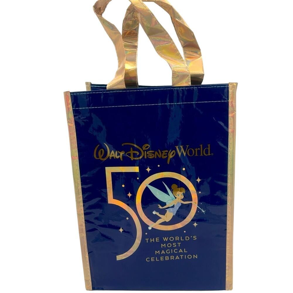 Disney World 50th Anniversary Small Reusable Shopping Bag